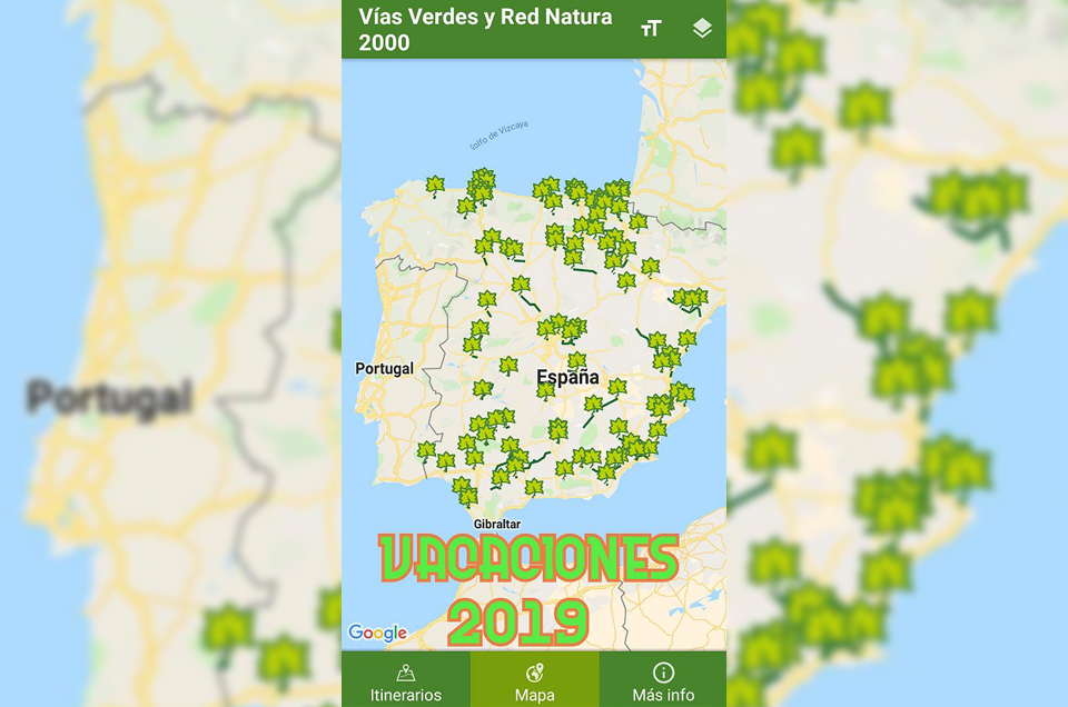 Organiza tu verano con la App Vas Verdes y Red Natura 2000